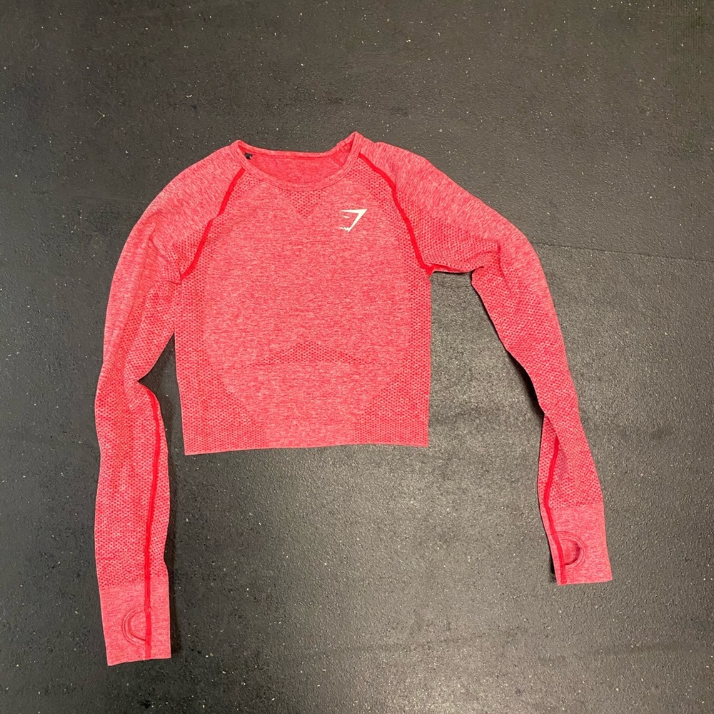 Gymshark long sleeve crop